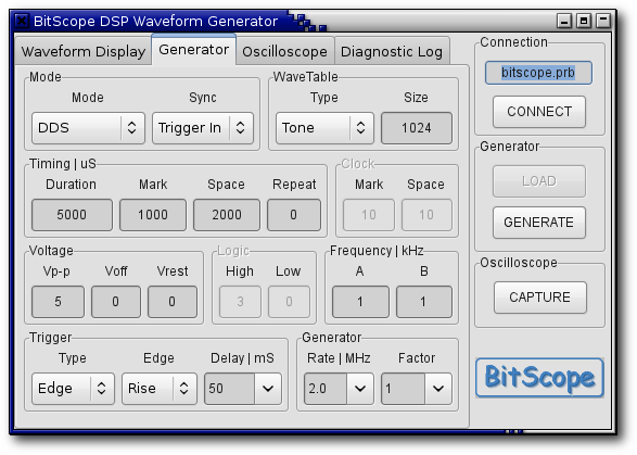 BitGen Control Panel