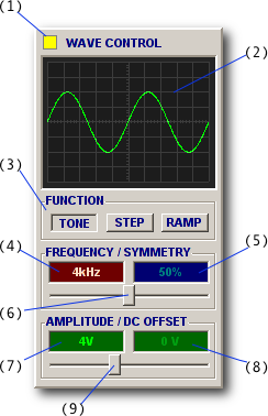 DSO Waveform Generator Control